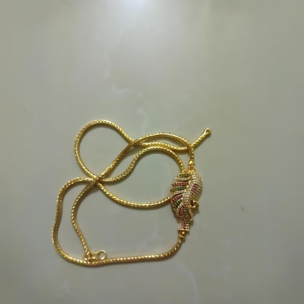 Exquisite Gold Plated 24" Long Thali/Mugappu/Mop/Kodi/Mopu/Cobra/Murukku/Rope Necklace/Chain Pendant – A Fusion of Elegance and Tradition for Women/Girls